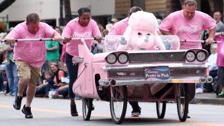 Spotted@ Cherry Blossom Festival in downtown Macon