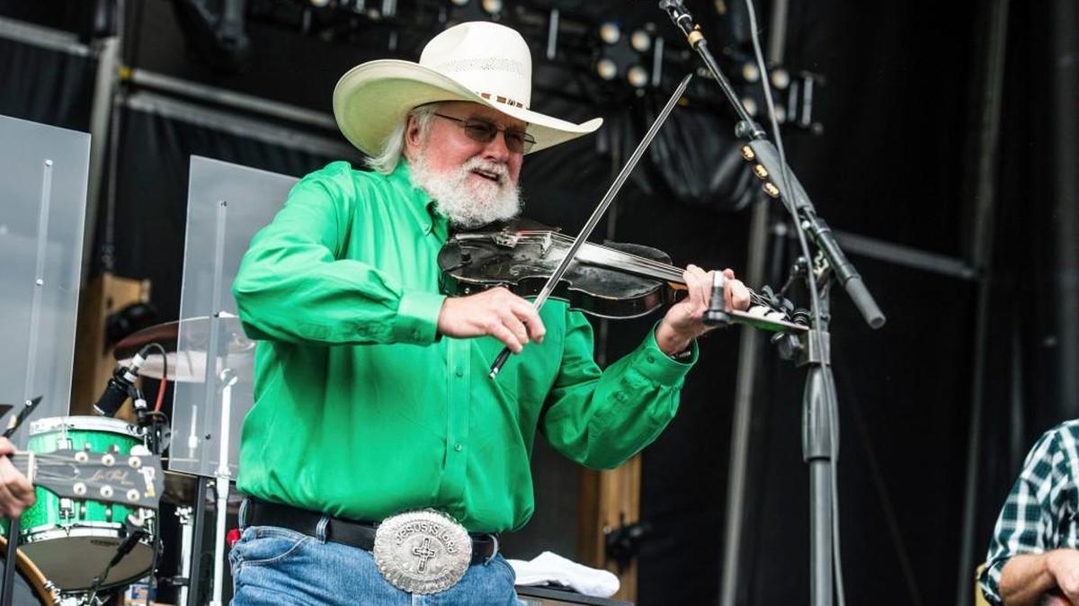 The Charlie Daniels Band is performing at the North Carolina State Fair.