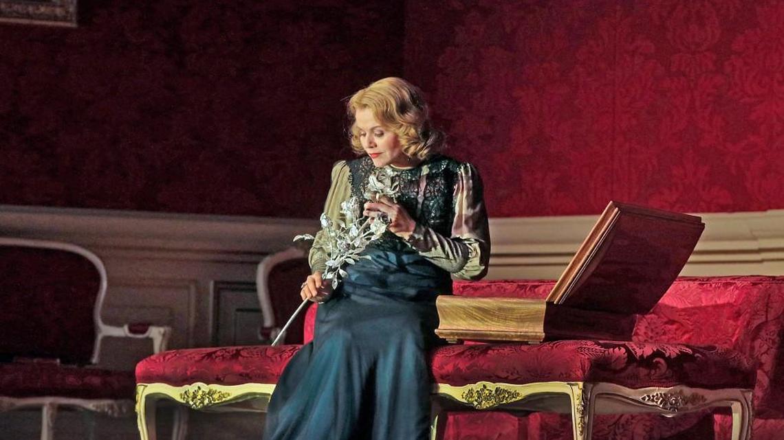 Renée Fleming as the Marschallin in Strauss’ “Der Rosenkavalier.”