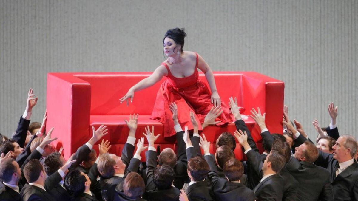 Sonya Yoncheva stars as Violetta in Verdi’s “La Traviata.”