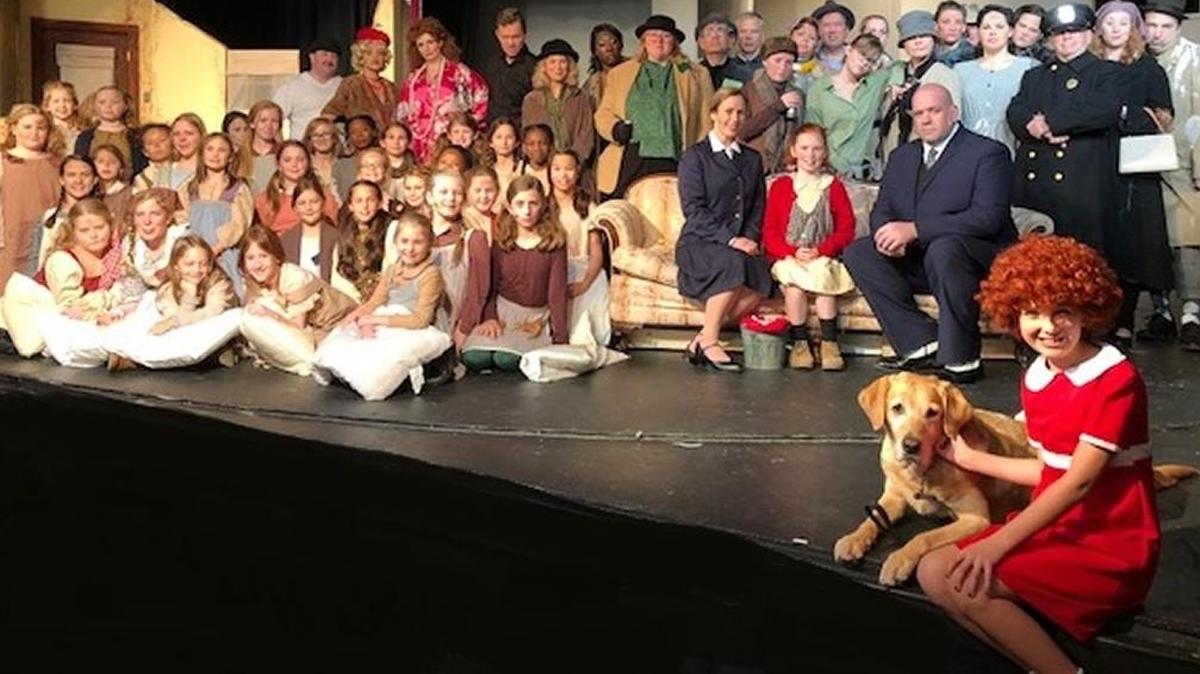 Macon Little Theatre presents “Annie.”