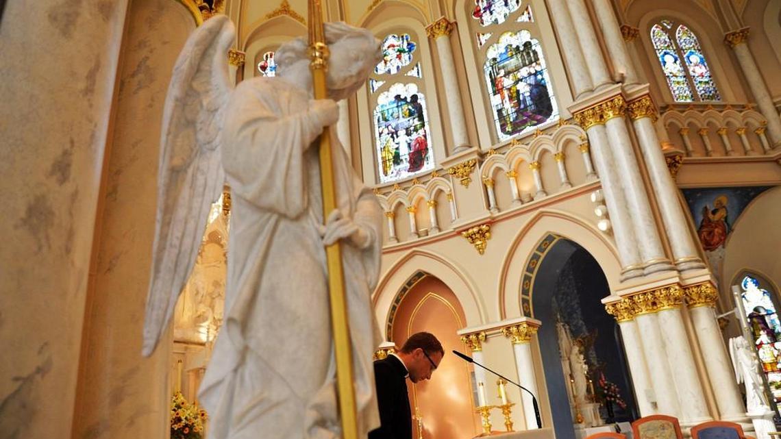 Tours of St. Joseph Catholic Church in Macon can be taken most days through March 24.