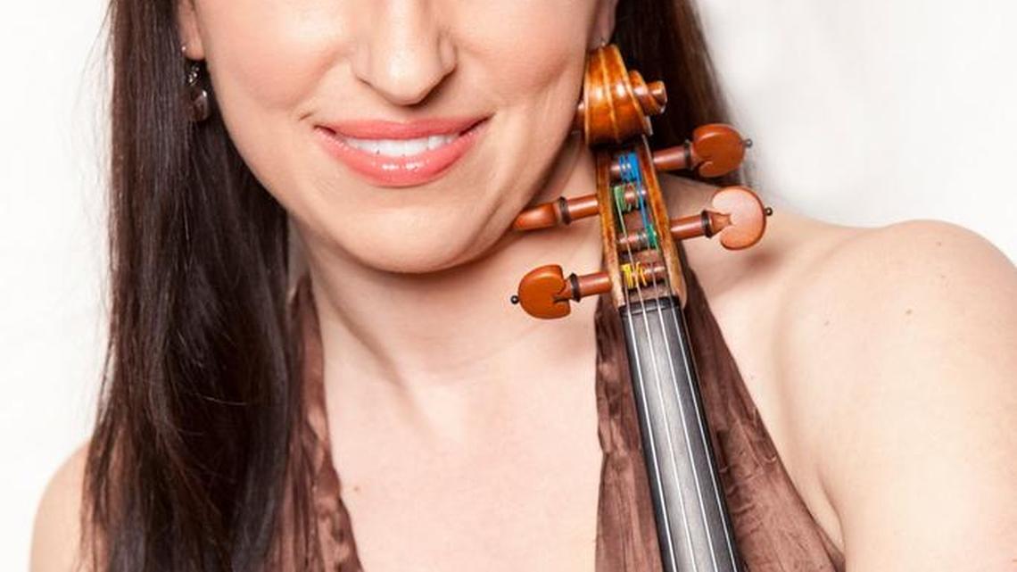 Amy Schwartz Moretti performs with the Ehnes Quartet on Feb. 6 at Mercer University’s Fickling Hall.