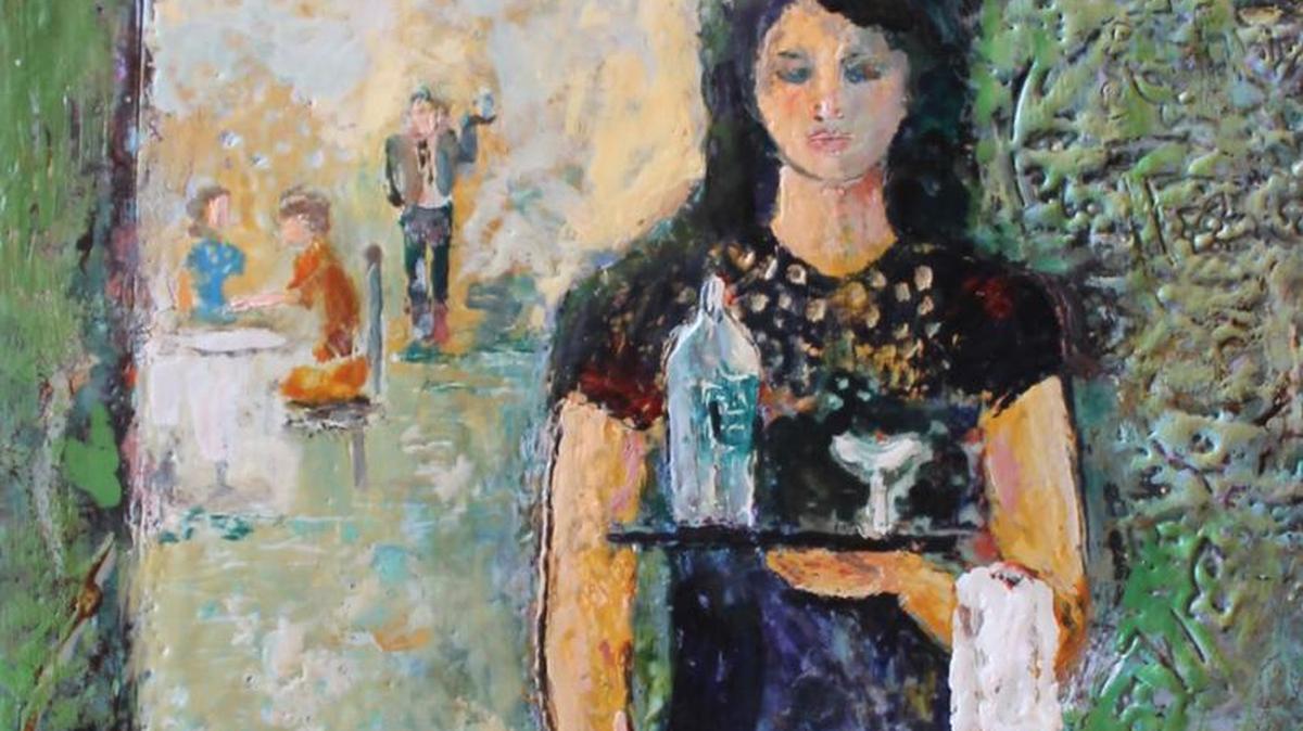 See works such as this one by members of the Ocmulgee Painters Society at an opening reception for “Tasteful Visions” on Friday at Macon Arts Alliance.
