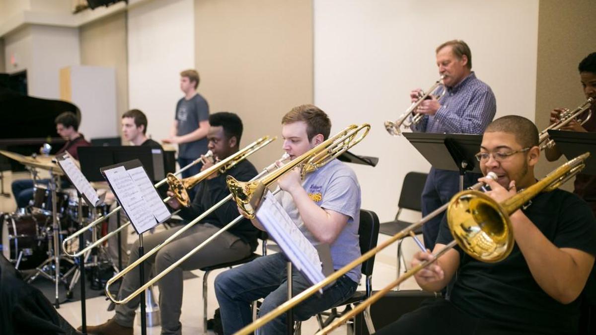 The Mercer Jazz Ensemble will be part of the “Elegy for Martin Luther King” event Jan. 15 at The Grand Opera House in Macon.