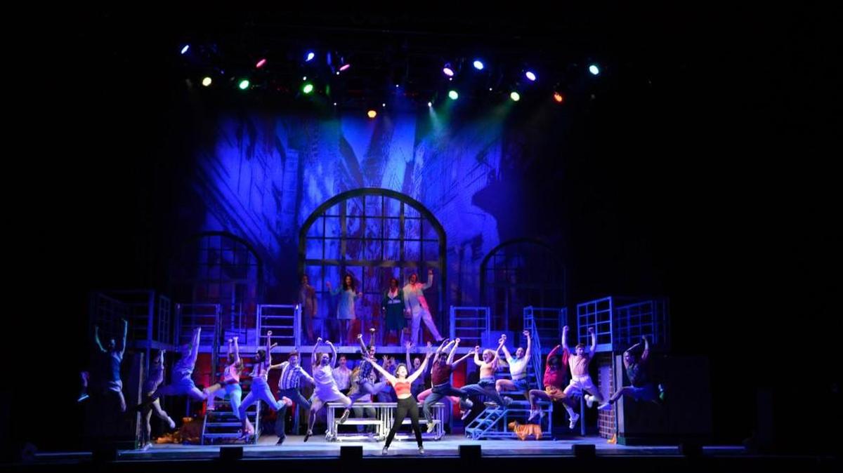 “Fame — The Musical,” on stage Sunday and Monday at the Grand Opera House, roughly follows the same plot as the Academy-Award winning movie and the Emmy-Award winning television series of the same name.