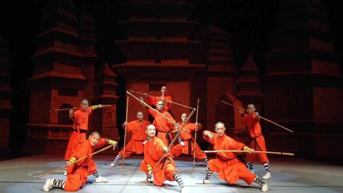Watch the Legendary Shaolin Warriors perform March 26 at the Grand Opera House.