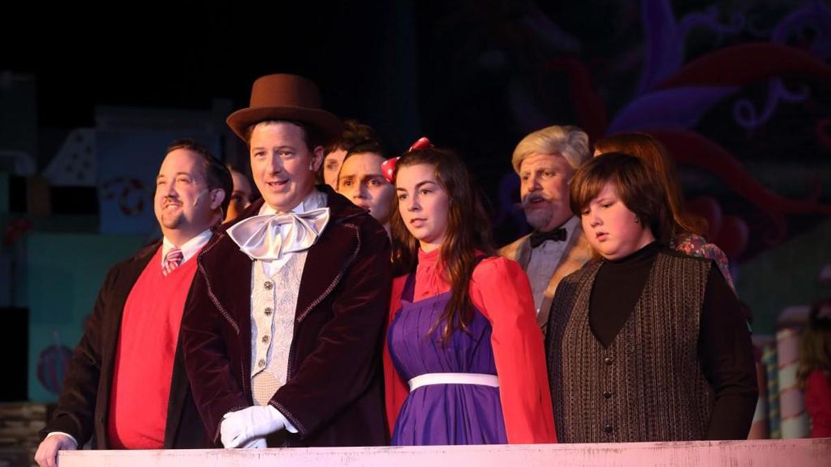 See Tony Kemp and the cast of “Willy Wonka” at Macon Little Theater.