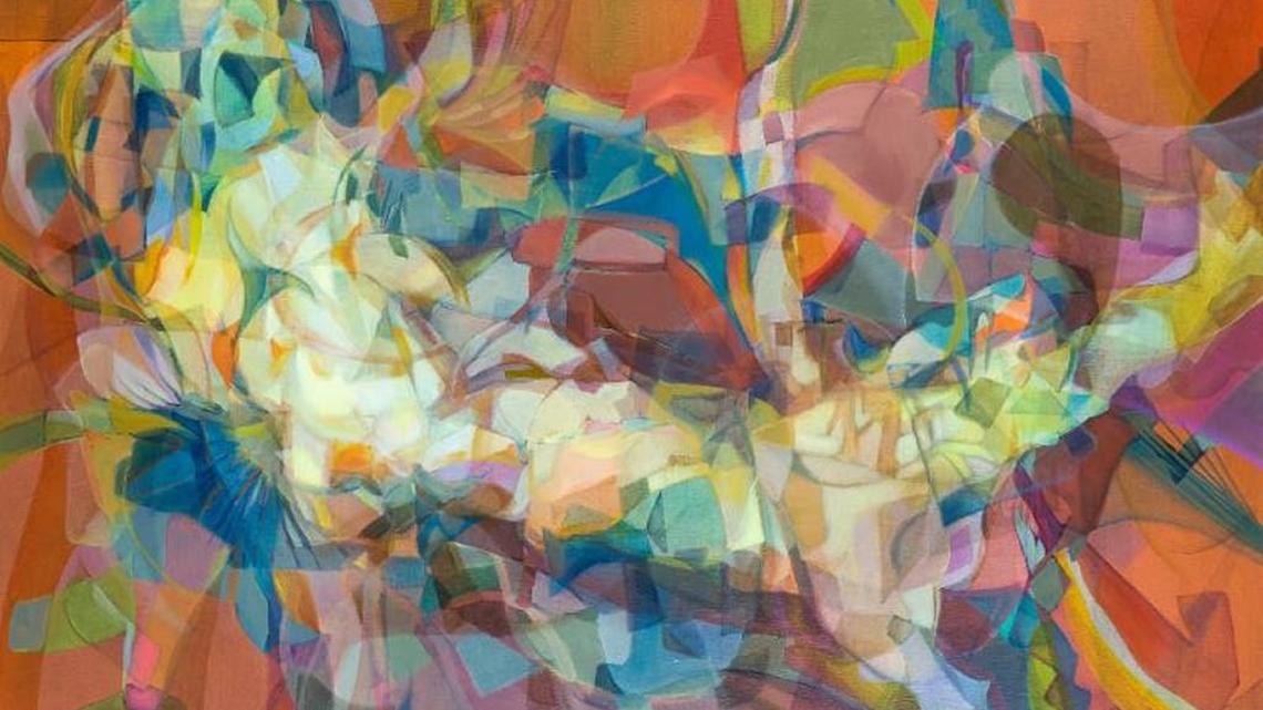 See paintings by Marthalyn Fortson and ceramic sculpture by Amy McCollough on display through June 30 at the Macon Arts Alliance Gallery.