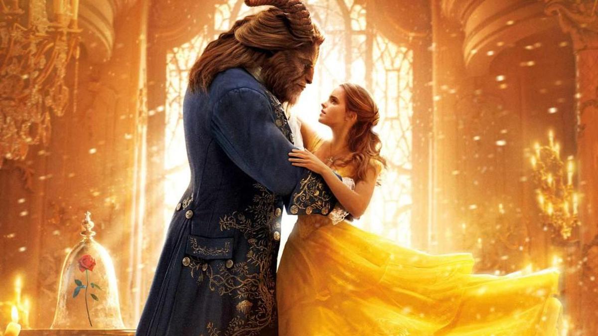Dan Stevens and Emma Watson star in “Beauty and the Beast.”