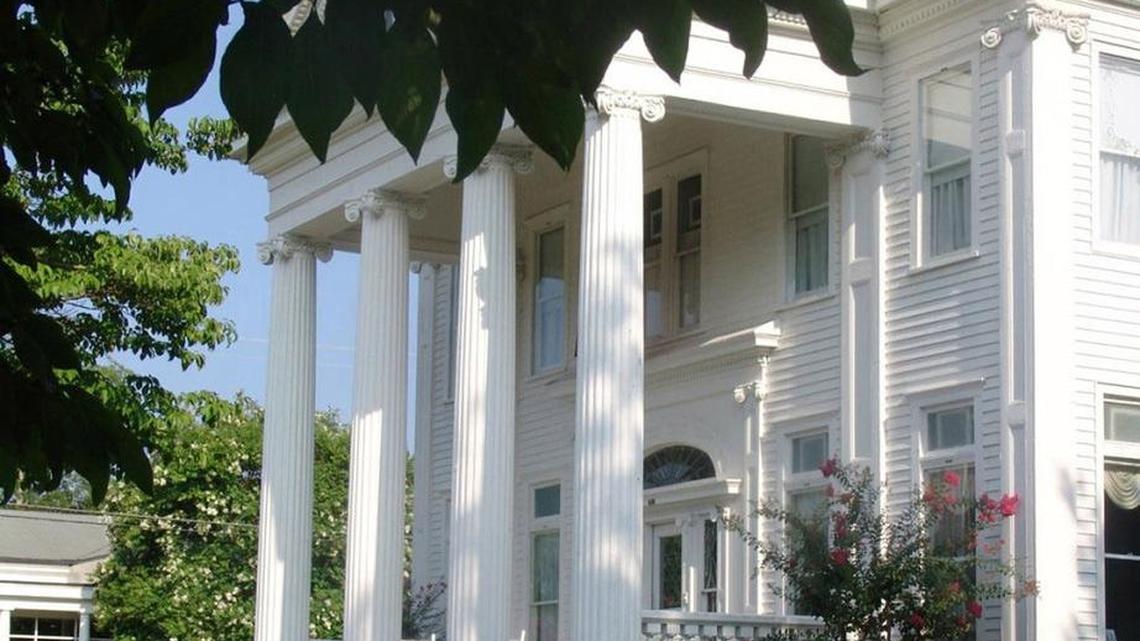 The Page House in Dublin will be part of the Georgia Trust Expedition on March 4. It is the only private home in this area of the state with a ballroom, 12-foot ceilings, interior Ionic columns and picture moldings sealed with silver and brushed with gold.
