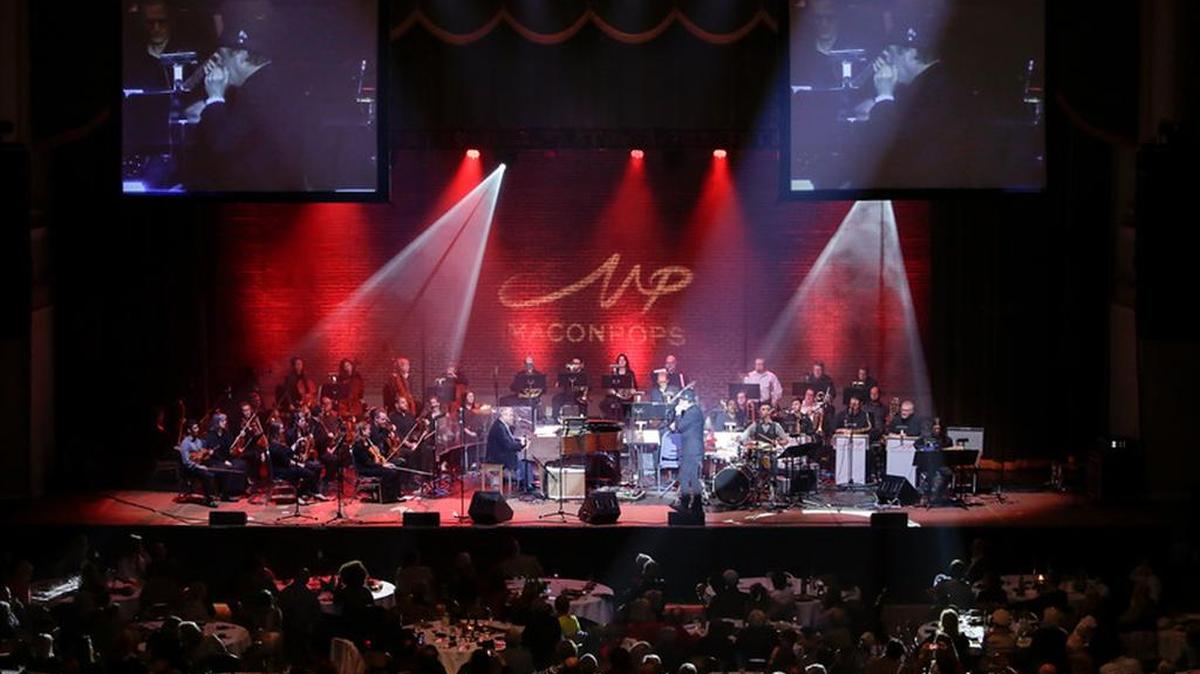 The Macon Pops Jazz Orchestra will perform “Vintage Vegas” at the Cox Capitol Theatre tonight as a fundraiser for the upcoming season.