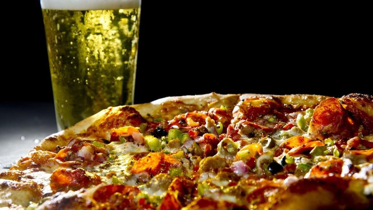 The Brick House Pizza is a favorite at The Brick in Macon.