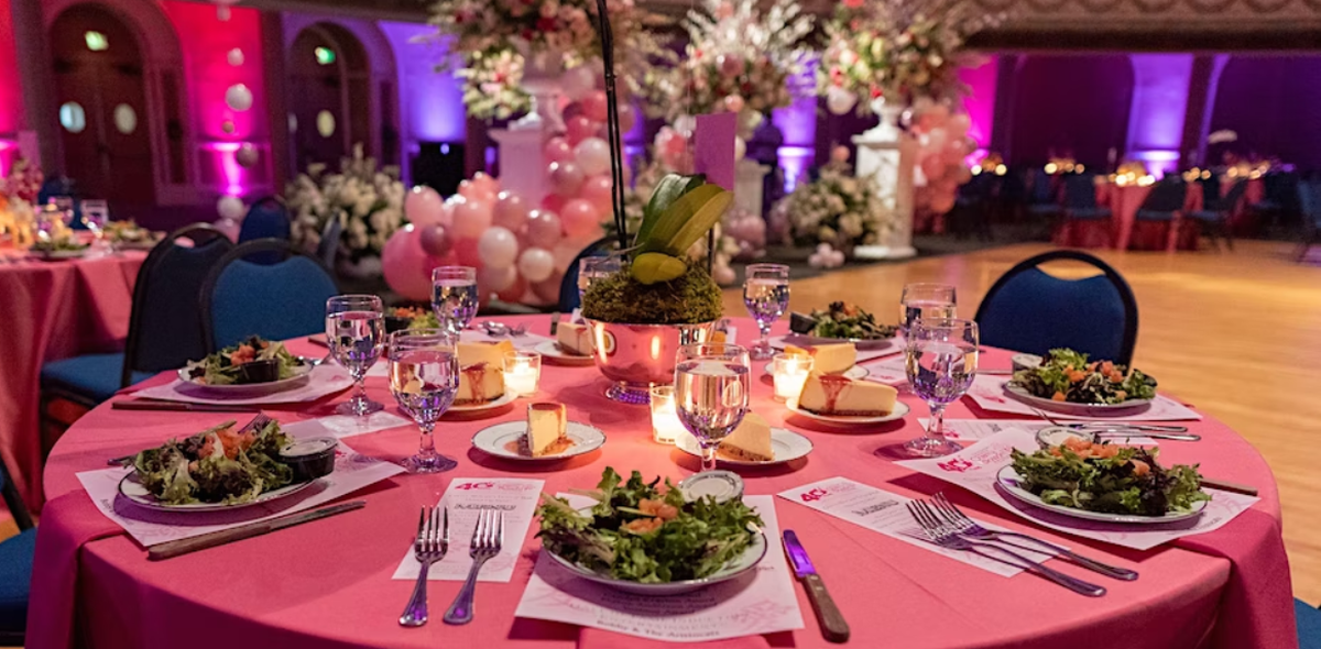 The Cherry Blossom Ball is the pinkest, most prettiest ball in Macon. And it is a part of the festival that begins on Mar. 17.