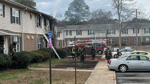One dead, two hospitalized after fire at Forsyth apartments | Macon ...