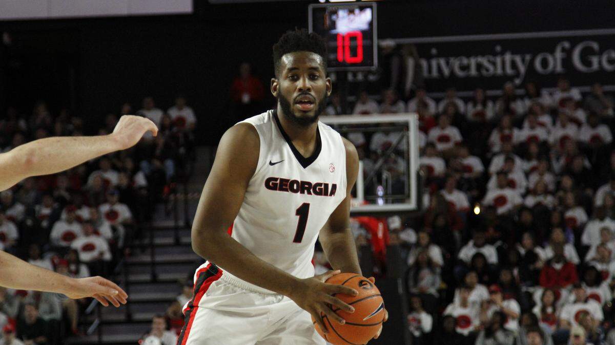 Georgia forward Yante Maten.