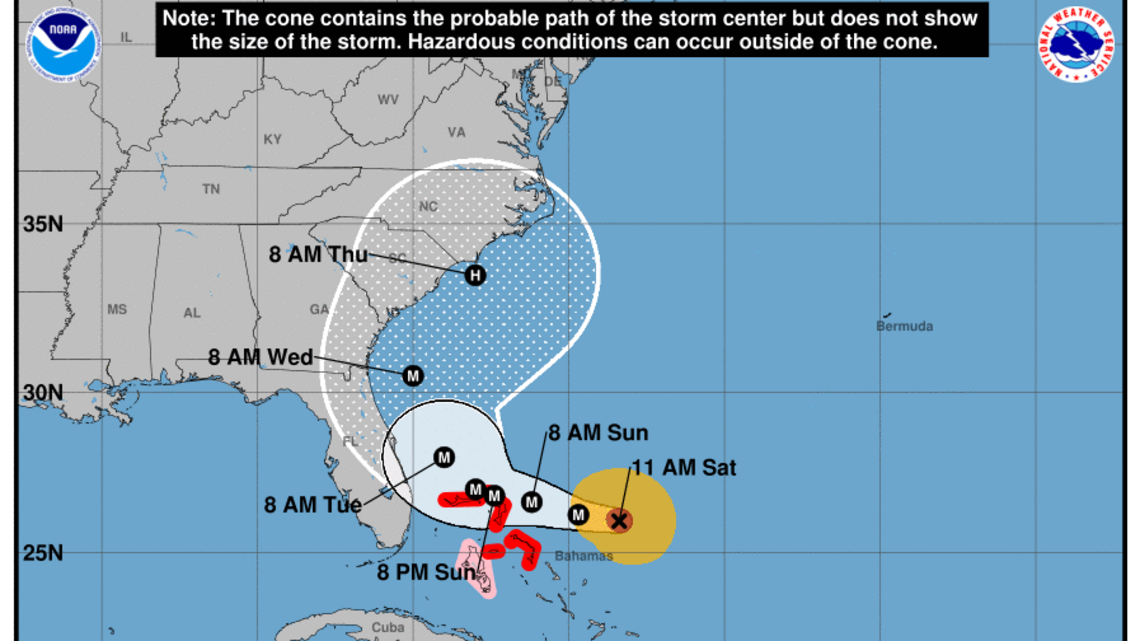 SC Gov. Henry McMaster declares state of emergency ahead of Hurricane Dorian