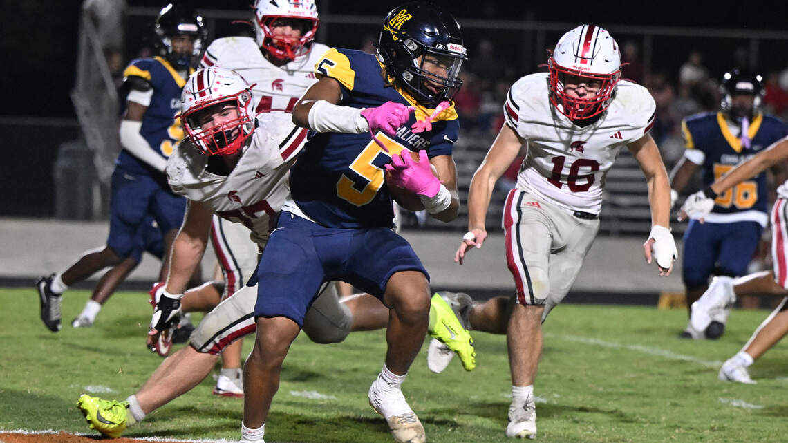 Lackluster second half against Edmund Burke ends Mount de Sales’ unbeaten year