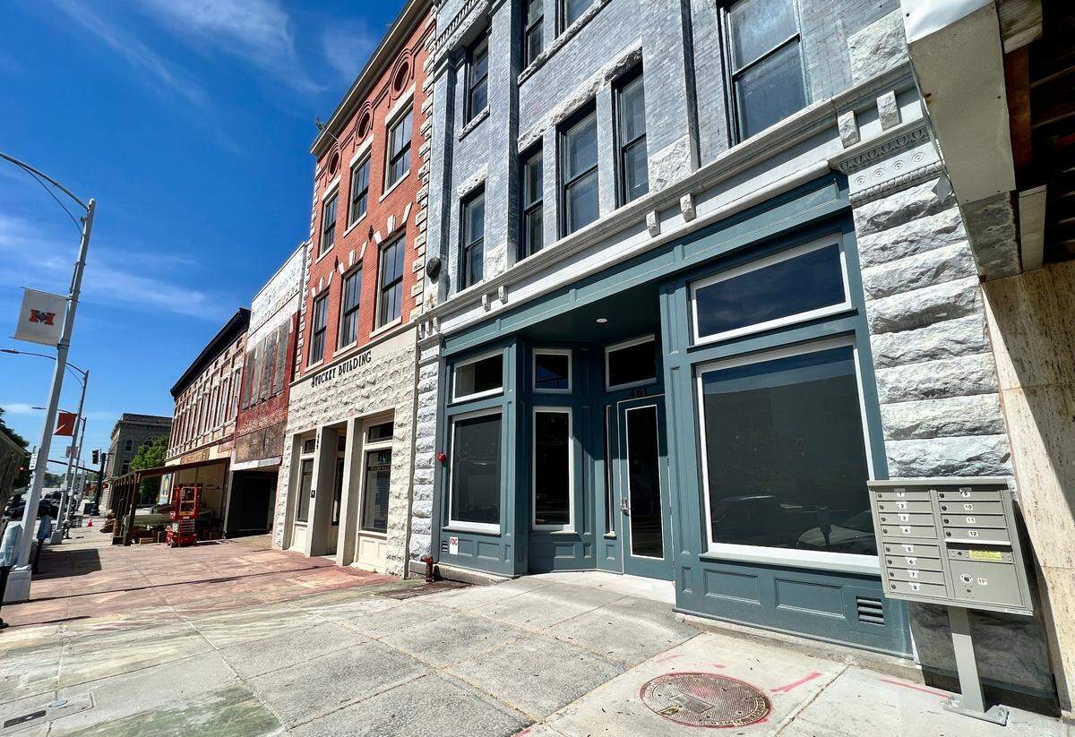 Willingham Lofts on Third/The Office at 461 Third St. features eight new loft apartments and NewTown Macon’s planned relocation of its coworking space.