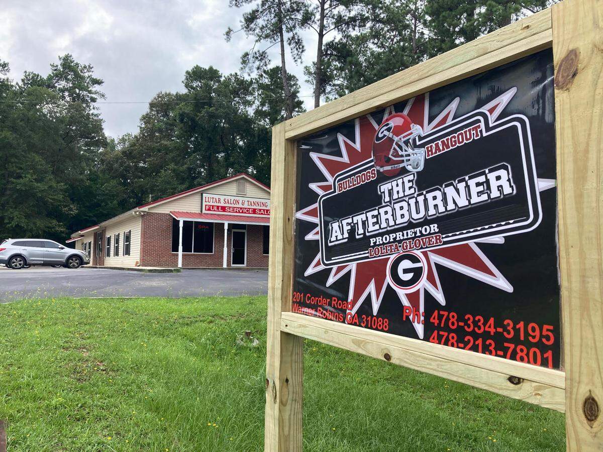 The Afterburner, a new small coffee & gift shop, is housed in a separate, converted space in the back of Lutar Salon & Tanning off Corder Road in Warner Robins.
