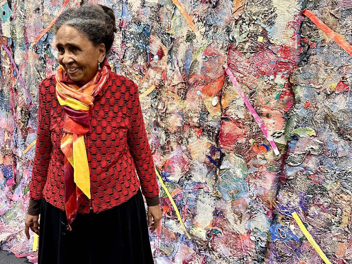 Only days remain to see world-renowned fabric artist Wini McQueen’s gallery and her “The Canopy Project” installation at the Macon Mall.