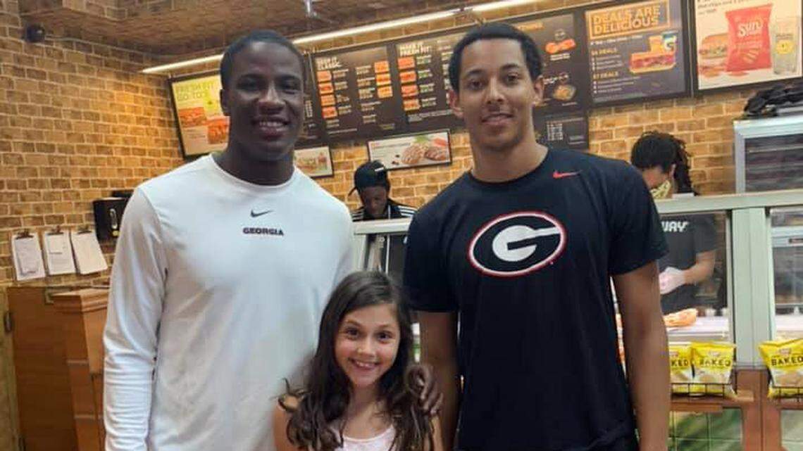 UGA football players ‘asked for nothing in return’: The story behind viral Subway photo