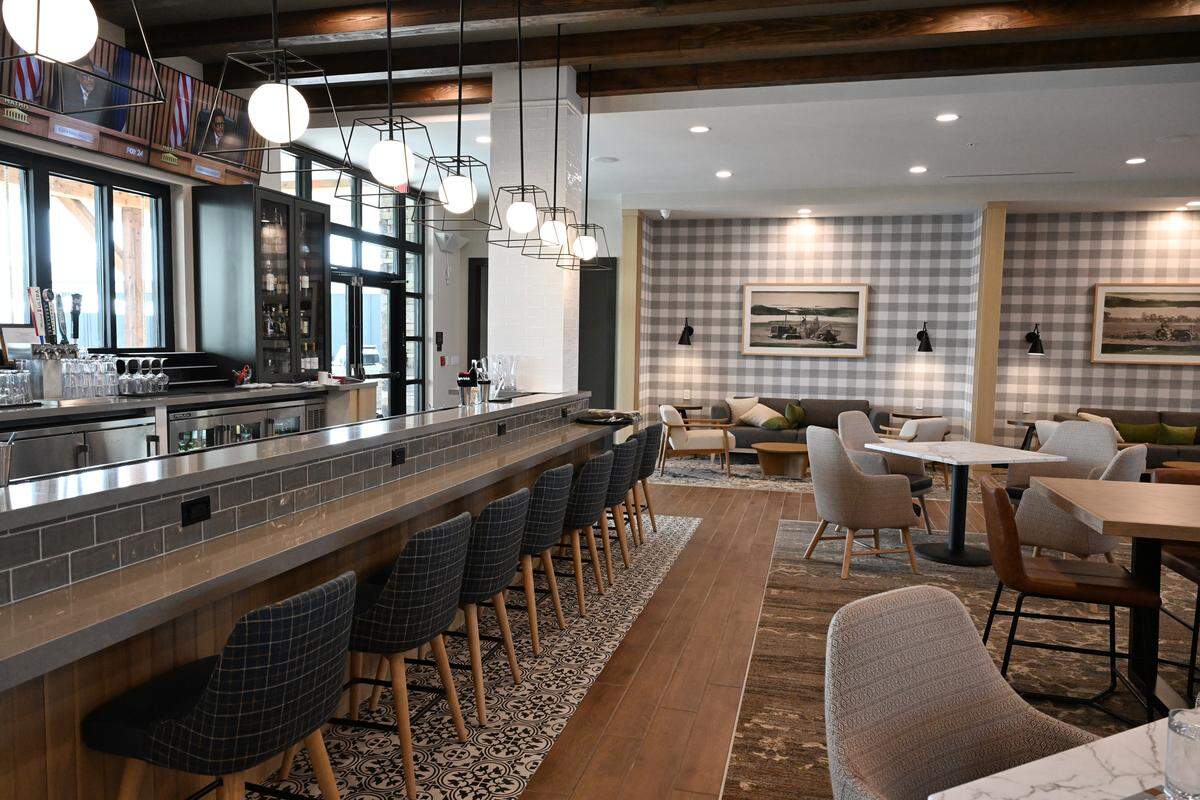 The 1824 Kitchen and Bar is located inside of the Fairfield by Marriott Inn and Suites and TownePlace Suites by Marriott, a new dual branded hotel at the Georgia National Fairgrounds & Agricenter in Perry, Ga.
