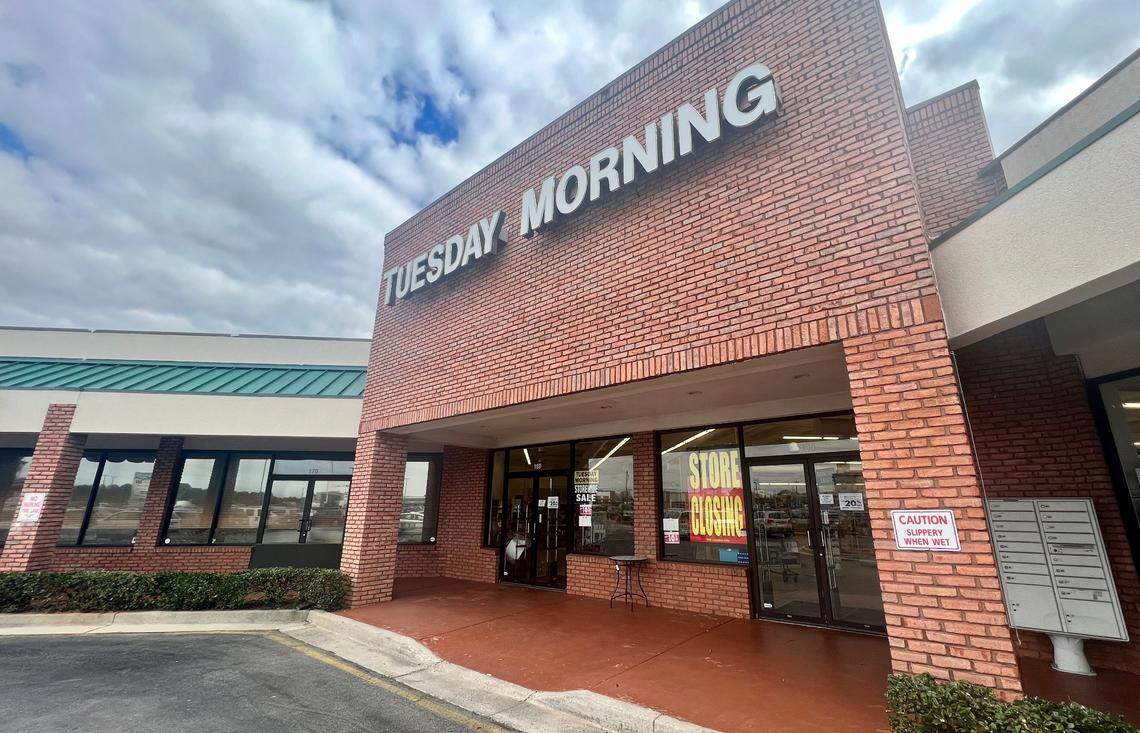A Tuesday Morning store in Warner Robins. The national chain announced that it’s closing more than half of its stores across the country, including a dozen in Georgia.