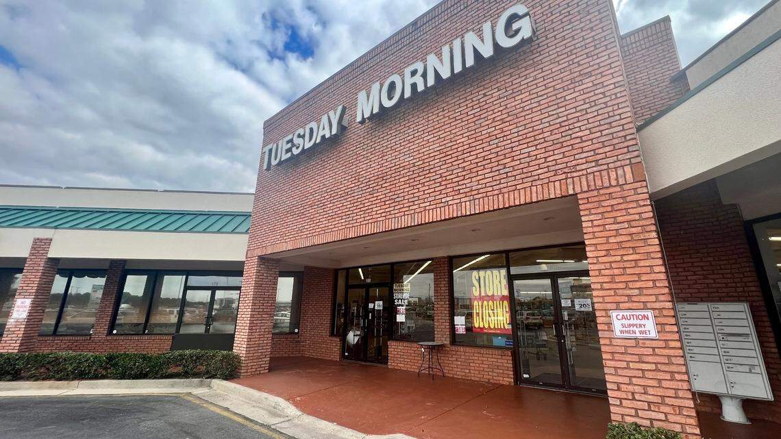 A Tuesday Morning store in Warner Robins. The national chain announced that it’s closing more than half of its stores across the country, including a dozen in Georgia.