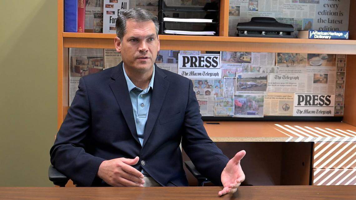 Geoff Duncan calls for repeal of Georgia abortion ban during Macon stop