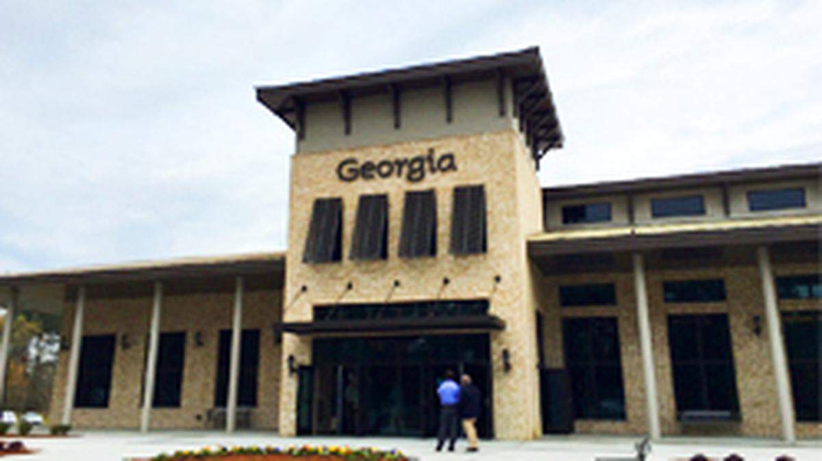 Welcome center & rest area in GA.