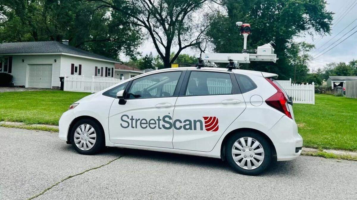 StreetScan, a road analysis company, used a car decked out in cameras, lasers and artificial intelligence technology to track structural issues of roads in Macon-Bibb County starting in Dec. 2024.