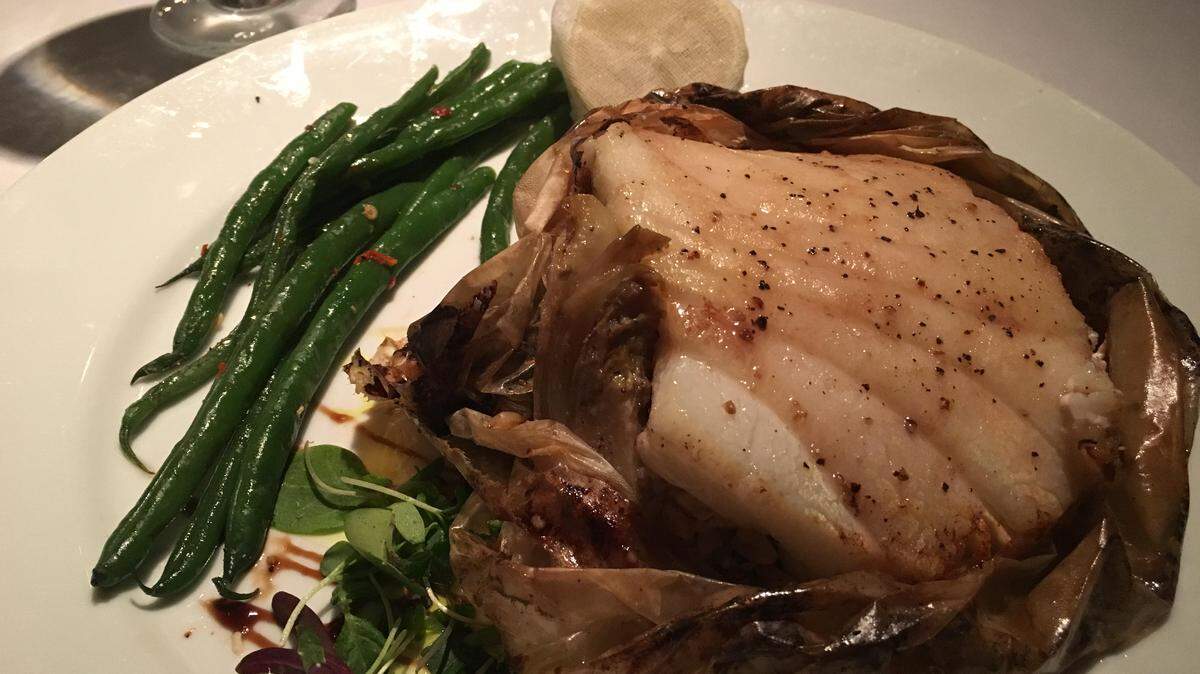 Chilean sea bass is one of the menu options at Natalia’s in Macon.