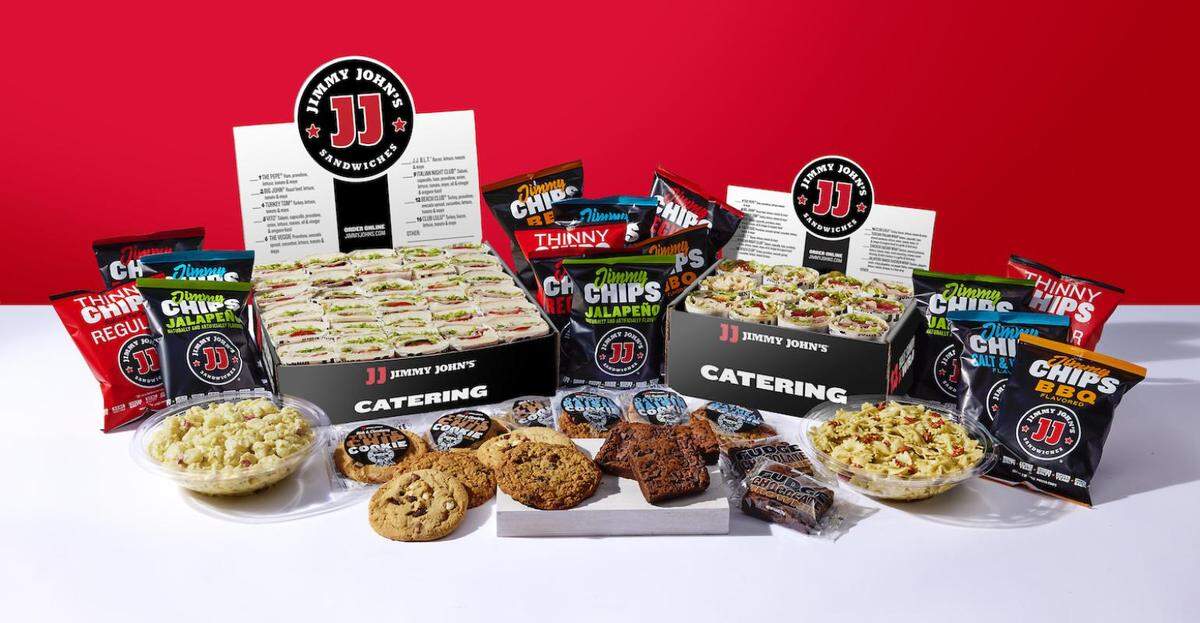 Jimmy John’s also offers catering.