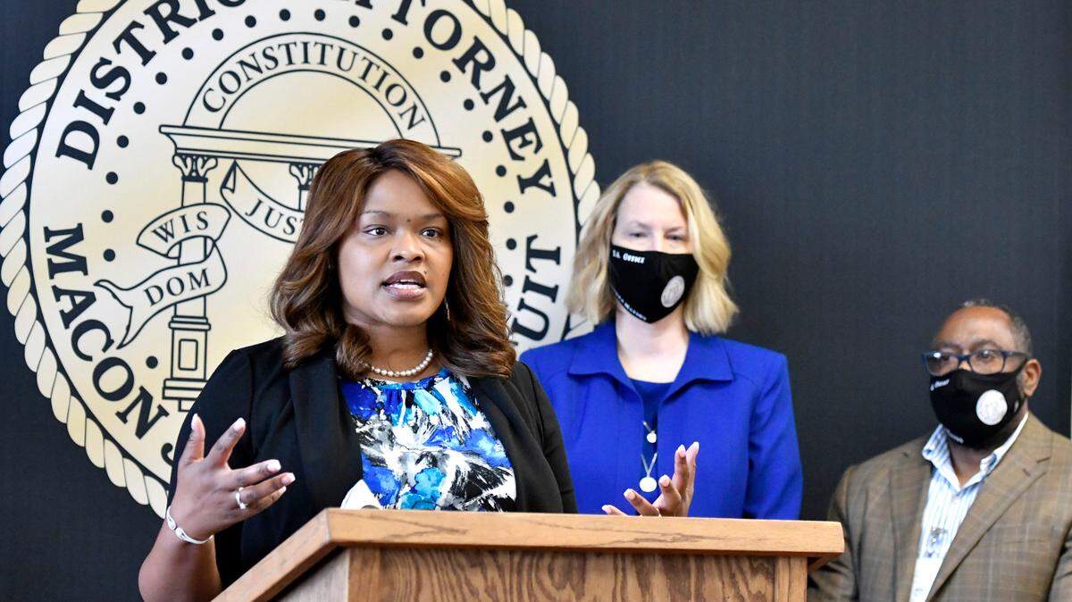 Anita Reynolds Howard, Macon Judicial Circuit District Attorney, discusses the backlog of criminal cases Macon courts will have to adjudicate over the next several years.