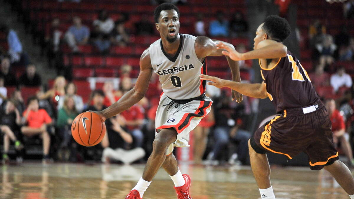 Georgia's Will "Turtle" Jackson (0) joined the Bulldogs this season following some trying times off the court.