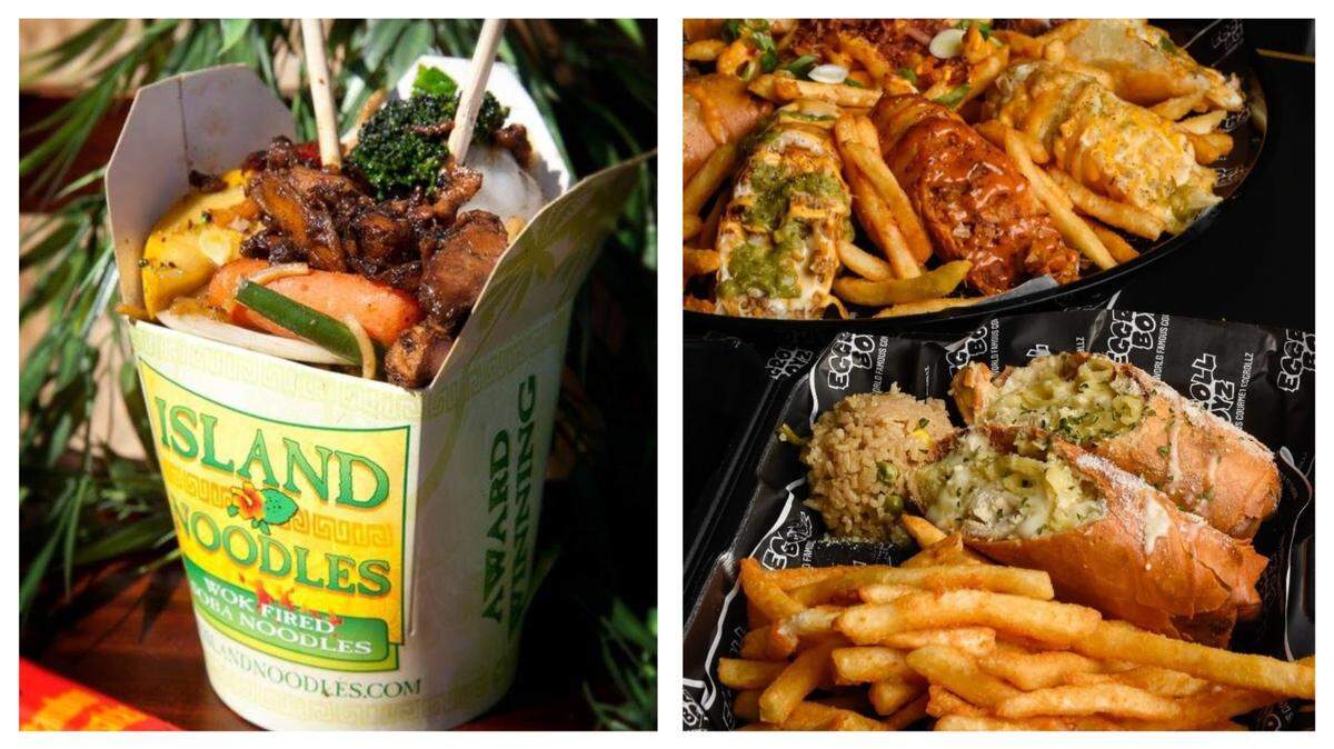 Two of the options that will be available at the 2025 International Cherry Blossom Festival.