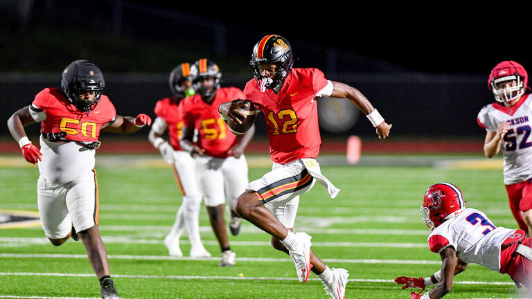 Northeast explodes in second half, defeats Jackson 49-10 to open region play
