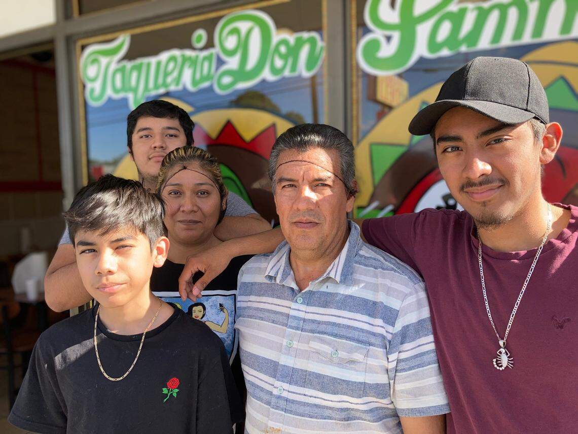 Jenny Ramirez and Samuel Naranjo own and operate Taqueria Don Sammy, a new restaurant at 1431 Watson Blvd. in Warner Robins, with the help of their three sons, Samuel, 19, Osvaldo, 17, and Carols, 12.