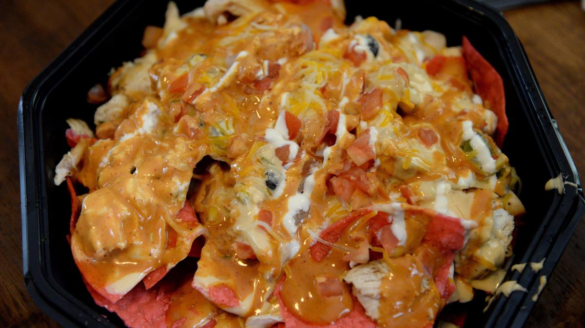 Pub nachos from Cashman’s Pub in downtown Macon.