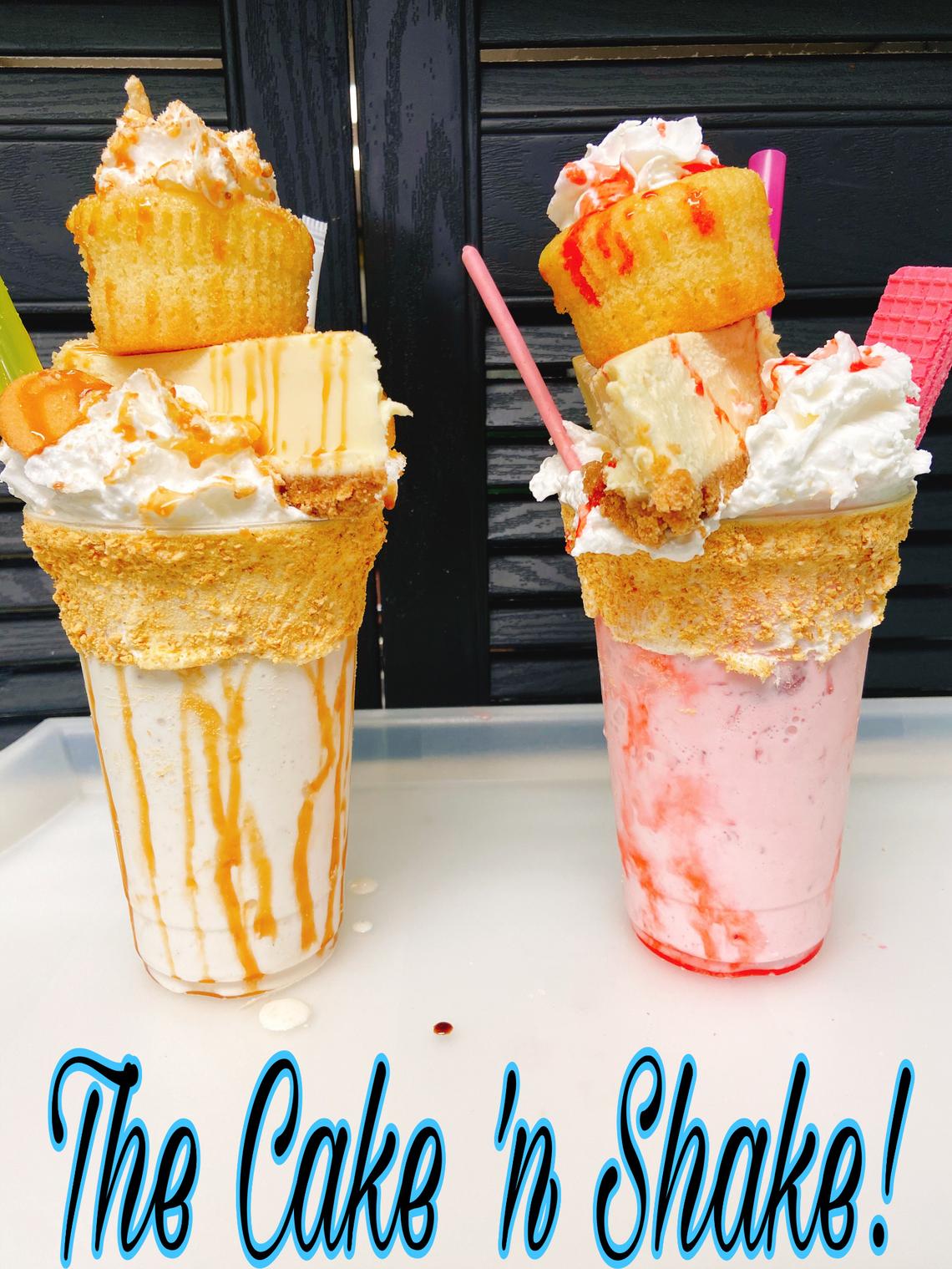 A Cake ‘n Shake is coming to Tobesofkee Crossing, 5581 Thomaston Road, Suite 100, in 2022. Here’s a photo of a signature ‘extreme shake’ that bears the dessert shop’s name.