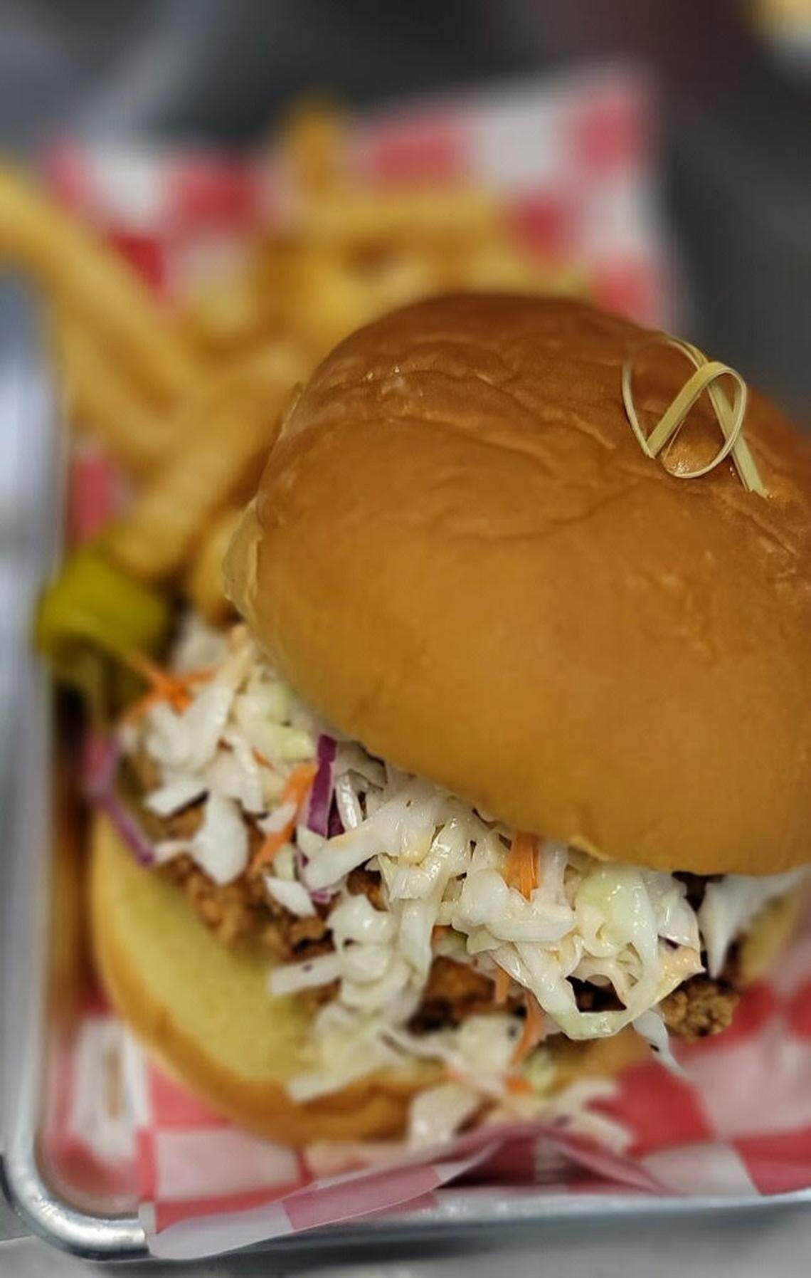 Hot Chik Sandwich at The Hot Chik in Warner Robins.