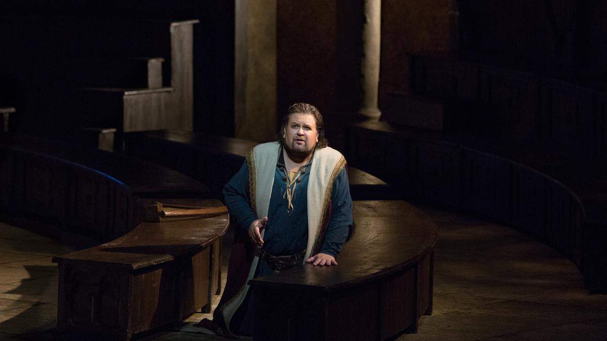 MARTY SOHL/METROPOLITAN OPERAJohan Botha plays the title role in the Metropolitan Opera's production of "Tannhauser," which will be broadcast Saturday afternoon at the Douglass Theatre in Macon and the Galleria Mall Stadium Cinemas 15 in Warner Robins.