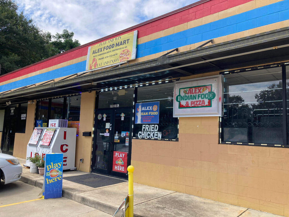 Find authentic Indian cuisine at Alex Indian Food & Fast Food convenience store at 104 S. Cambridge Drive in Centerville near Warner Robins.