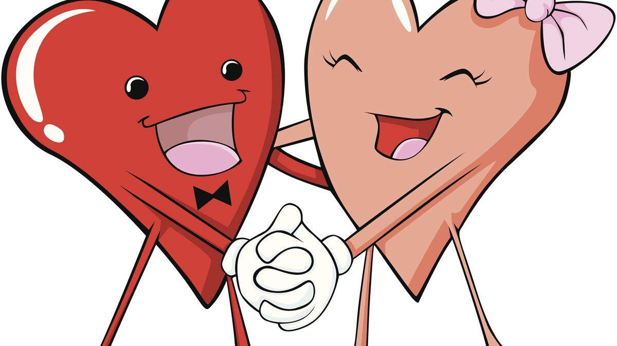 Dancing Heart Couple