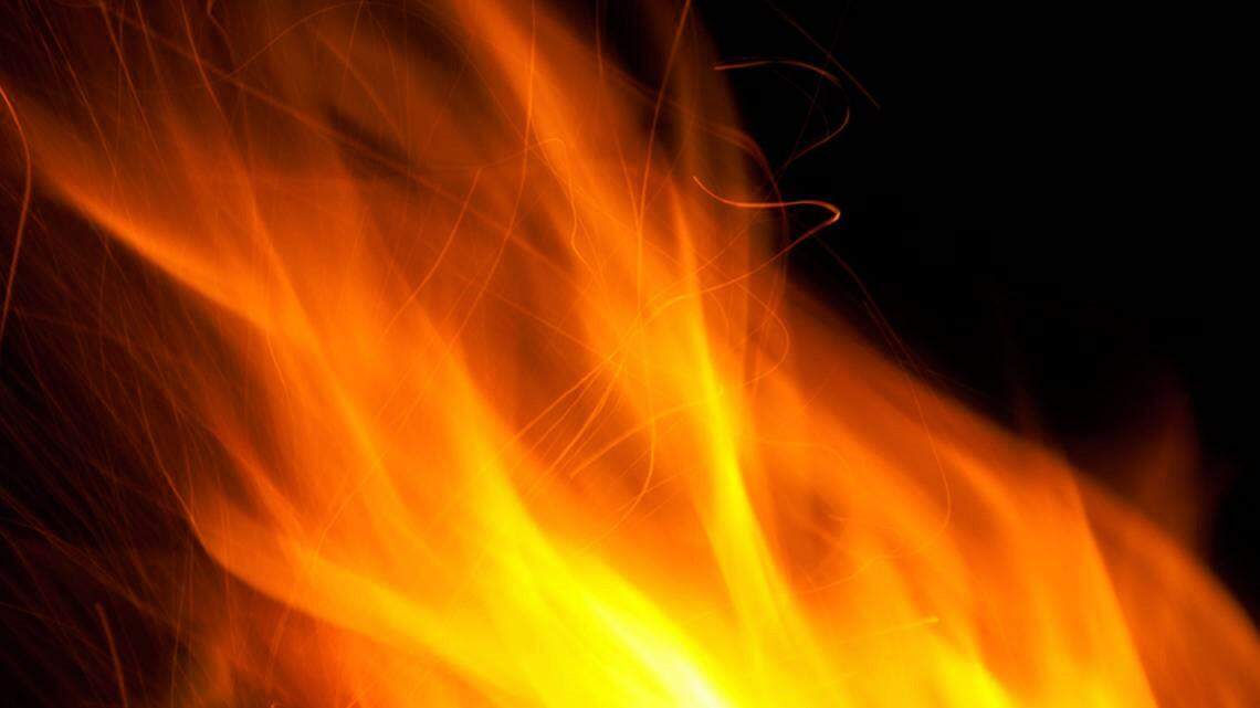 Stock fire photograph