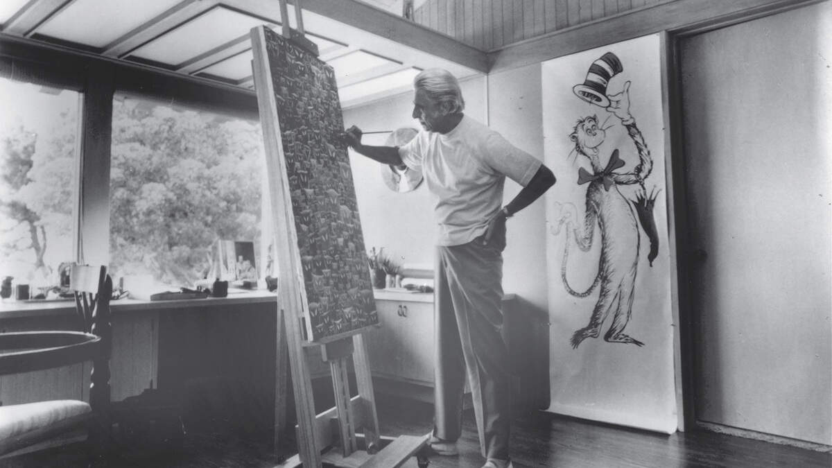 Theodor Seuss Geisel – aka Dr. Seuss – produced more than illustrations for his fanciful children’s books. Well-known character illustrations and examples of his “other” art are on display this weekend at Gallery West while other October events abound following a Halloween theme. 