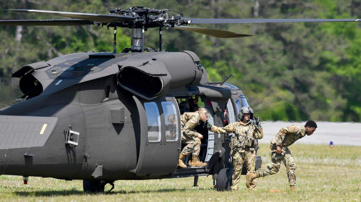 Georgia Military College ROTC Cadets got hands on training and got to fly on UH-60 Black Hawk Helicopters with the Georgia National Guard in this file photo.