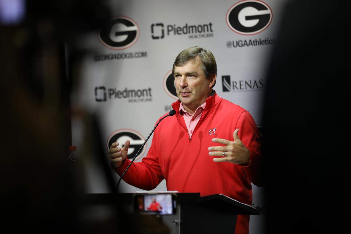 Georgia Coach Kirby Smart and the Bulldogs beat Kentucky 21-0 last week. Georgia has now beaten UK 10 straight times.