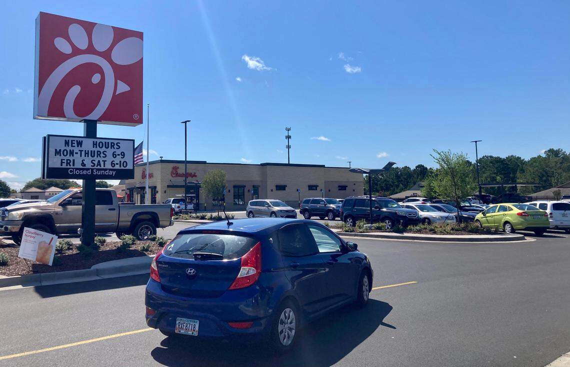 Chick-fil-A at 621 Russell Parkway in Warner Robins.